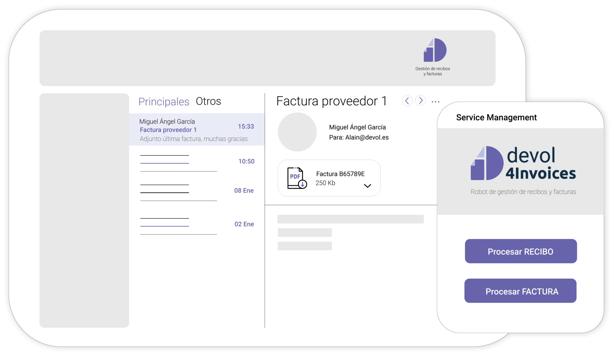 Devol 4 Invoices Automatiza tus facturas